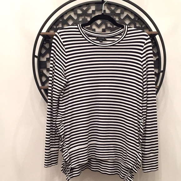 Stella & Dot Ruffle Stripe Pullover - XS/S - Picture 4 of 7